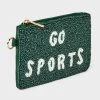 Go Sports Beaded Pouch - Universal Thread™ Green/White
