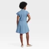 Women's Denim Flouncy Dress - Universal Thread™