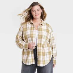 Women's Long Sleeve Flannel Button-Down Shirt - Universal Thread™ -Universal Thread Shop GUEST b4c2d783 a4c0 4eeb a358 b9e68cfed9d4