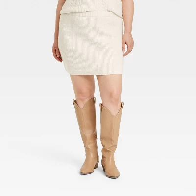 Women's Mini Sweater Skirt - Universal Thread™ 3 Women's Mini Sweater Skirt - Universal Thread™ - Image 3