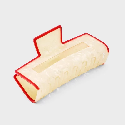 Jumbo Claw Hair Clip Matte Cutout - Universal Thread™ 4 Jumbo Claw Hair Clip Matte Cutout - Universal Thread™ - Image 4