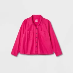 Women's Long Sleeve Adaptive Flannel Faux Button-Down Hook And Loop Shirt - Universal Thread™ -Universal Thread Shop GUEST b75c549c 04bf 42fa 814e 4eb0cdab7005