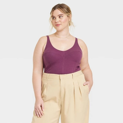 Women's Corset Tank - Universal Thread™ 5 Women's Corset Tank - Universal Thread™ - Image 5