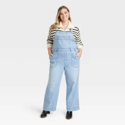 Women's Wide Leg Denim Overalls - Universal Thread™ Light Wash 7 Women's Wide Leg Denim Overalls - Universal Thread™ Light Wash -Universal Thread Shop GUEST c119d258 9ed7 4389 a70c 21a97de344d5