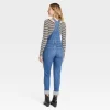 Women's Denim Overalls - Universal Thread™ Medium Wash