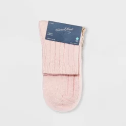 Women's Slub 3pk Ankle Socks - Universal Thread™ 4-10