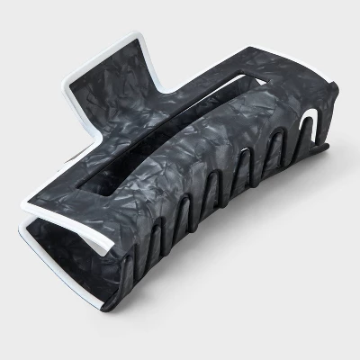 Jumbo Claw Hair Clip Matte Cutout - Universal Thread™ 3 Jumbo Claw Hair Clip Matte Cutout - Universal Thread™ - Image 3