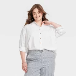 Women's Long Sleeve Oversized Button-Down Shirt - Universal Thread™ -Universal Thread Shop GUEST ccff1570 ce58 4004 962d 6531d2c14864