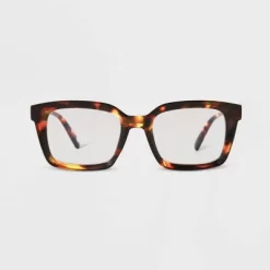 Women's Tortoise Print Shiny Plastic Rectangle Blue Light Filtering Reading Glasses - Universal Thread™ Dark Brown 7 Women's Tortoise Print Shiny Plastic Rectangle Blue Light Filtering Reading Glasses - Universal Thread™ Dark Brown -Universal Thread Shop GUEST cd4708f9 8506 4e9e a404 af709d9e47f1