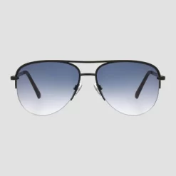 Women's Aviator Sunglasses - Universal Thread™ Black