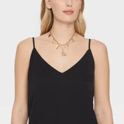 Game Day Charm Multi-Strand Necklace - Universal Thread™ Gold