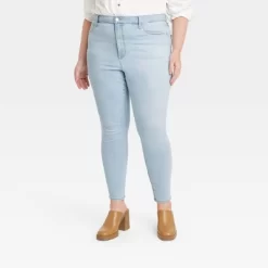 Women's High-Rise Skinny Jeans - Universal Thread™ Light Blue -Universal Thread Shop GUEST d0624cfd fe2d 4520 8f11 aae84f56006d