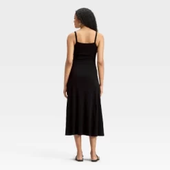 Women's Ribbed Maxi A-Line Dress - Universal Thread™