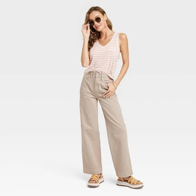 Women's High-Rise Wide Leg Jeans - Universal Thread™ 2 Women's High-Rise Wide Leg Jeans - Universal Thread™ - Image 2