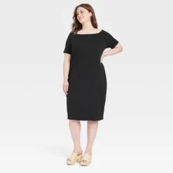 Women's Off Shoulder Midi Bodycon Dress - Universal Thread™ -Universal Thread Shop GUEST e2186b1c a2ed 469b 91d6 1d0d9bafd575