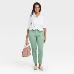 Women's Mid-Rise Skinny Stretch Ankle Jeans - Universal Thread™ Green 11 Women's Mid-Rise Skinny Stretch Ankle Jeans - Universal Thread™ Green -Universal Thread Shop GUEST e265bc9c 7eb6 4dc8 9b60 c469fffcf3f7