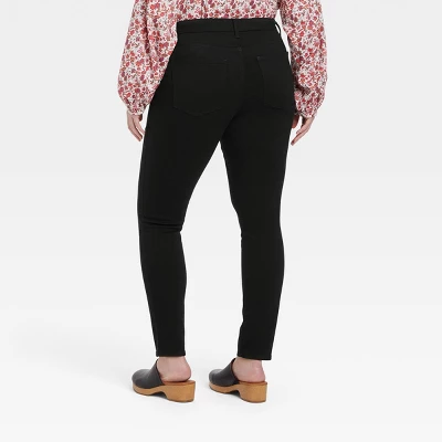 Women's Mid-Rise Curvy Fit Skinny Jeans - Universal Thread™ 4 Women's Mid-Rise Curvy Fit Skinny Jeans - Universal Thread™ - Image 4