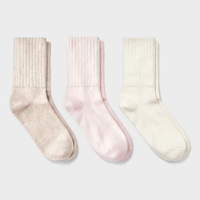 Women's Short Slouch 3pk Ankle Socks - Universal Thread™ 4-10 4 Women's Short Slouch 3pk Ankle Socks - Universal Thread™ 4-10 - Image 4