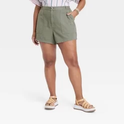 Women's High-Rise Utility Shorts - Universal Thread™ -Universal Thread Shop GUEST eded8ffe b15a 4875 8fce f60e34ef65c8