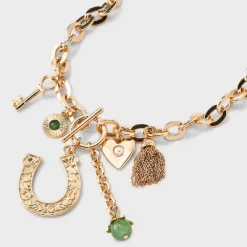 Lucky Horseshoe Charm Pendant Necklace - Universal Thread™ Gold -Universal Thread Shop GUEST f323566e c9c2 4b2b 8308 6473cb2473b2