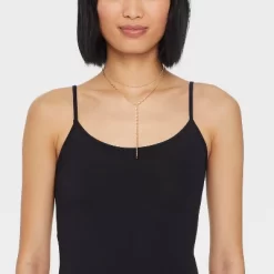 Y-Line Necklace Set 2pc - Universal Thread™ Gold