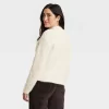 Women's Cable Mock Turtleneck Pullover Sweater - Universal Thread™