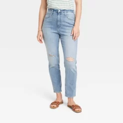Women's High-Rise 90's Slim Jeans - Universal Thread™ -Universal Thread Shop GUEST fa57df11 4794 42ae 9e37 d107c9d76822